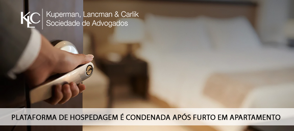 PLATAFORMA DE HOSPEDAGEM É CONDENADA APÓS FURTO EM APARTAMENTO ALUGADO