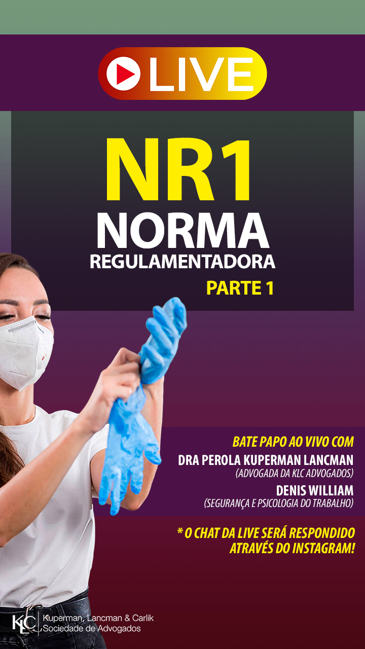 NORMA REGULAMENTADORA #1 - PARTE 1