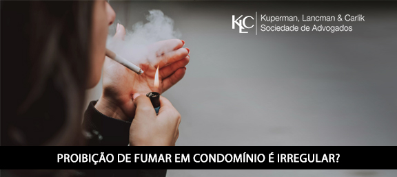 PROIBIÇÃO DE FUMAR EM CONDOMÍNIO É IRREGULAR?